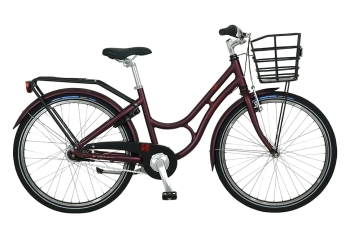 Kildemoes Bikerz Retro 24" 7 gear - 2020 - Pigecykel i rød