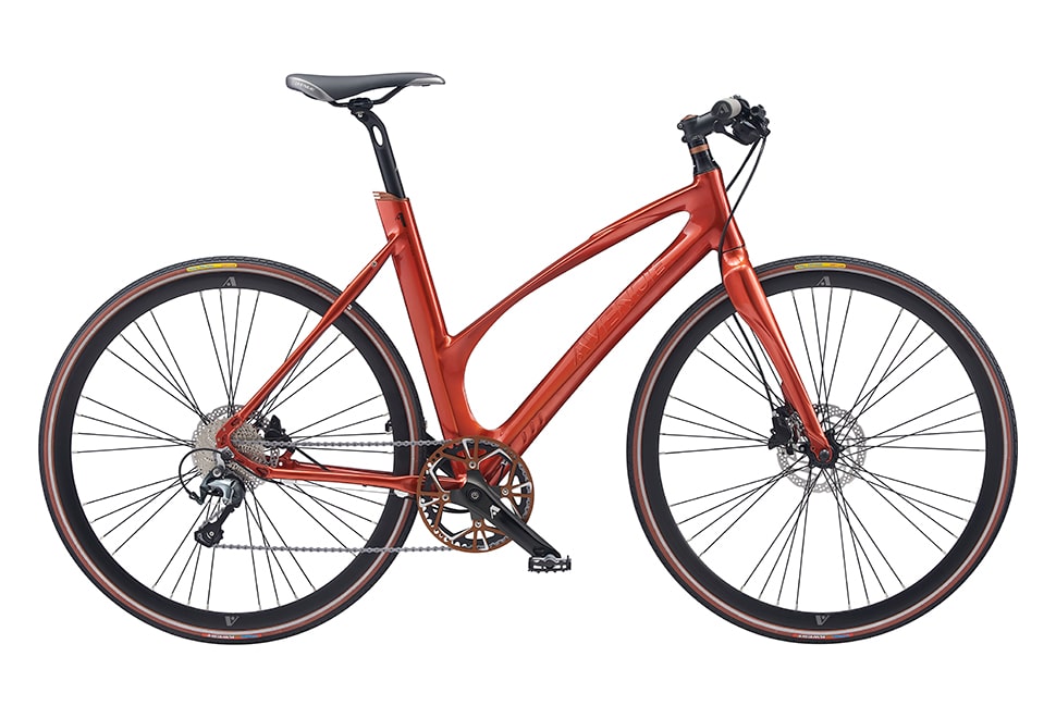 Avenue Airbase Lady. 10 speed Tiagra Hydr. Disc Shiny burnt red