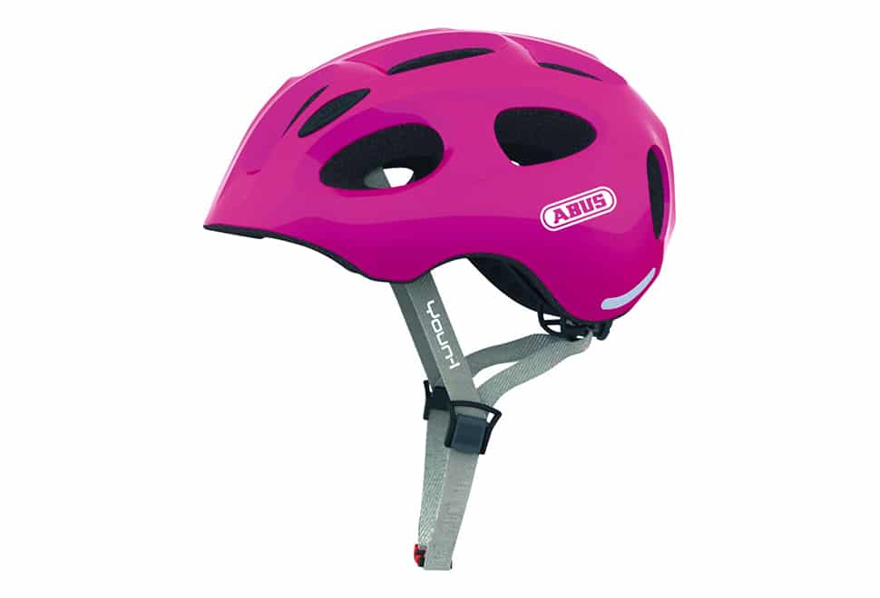 ABUS Youn-I cykelhjelm - Sparkling Pink