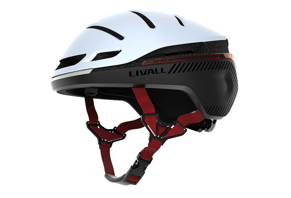 Livall EVO21 Smart cykelhjelm i hvid