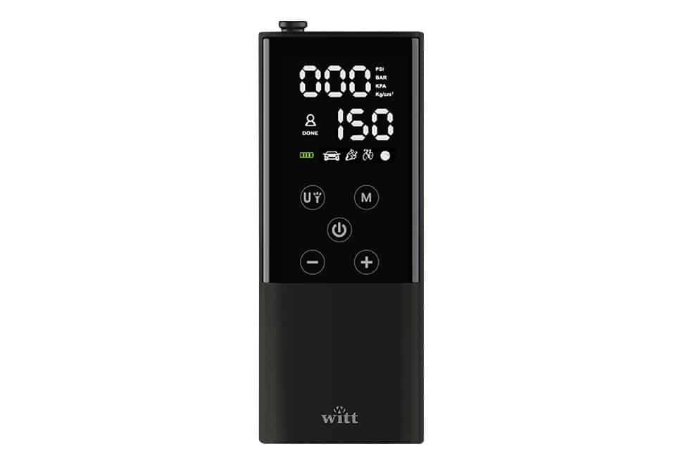 Witt Smart Touch Air Pump - 150 psi / 10 bar
