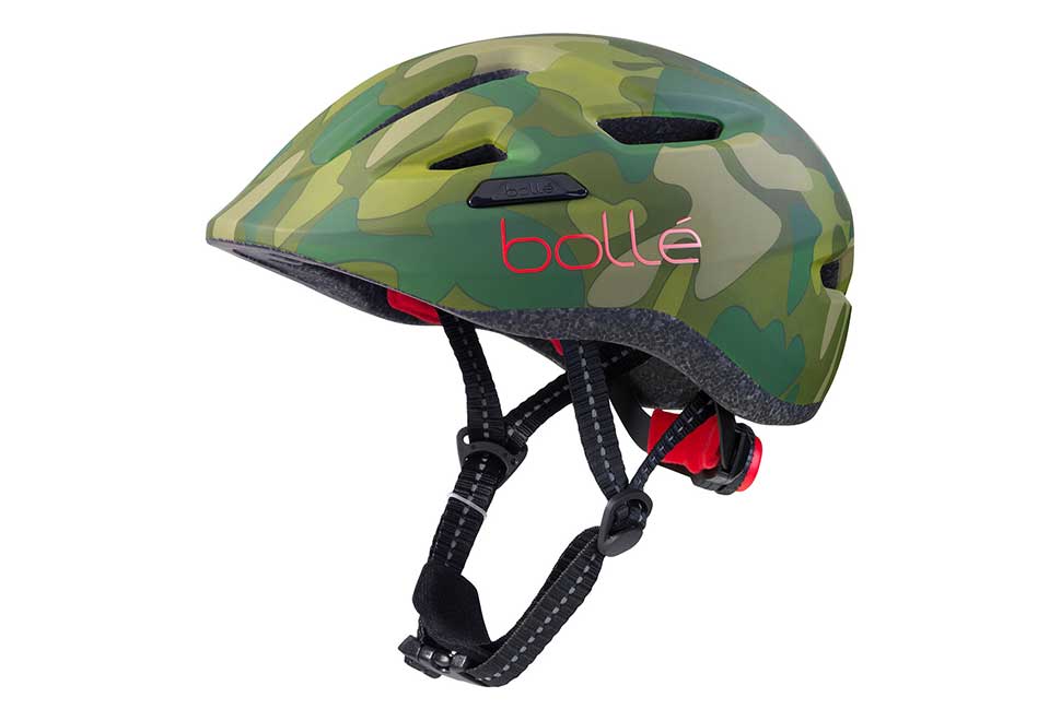 Bollé Stance Junior cykelhjelm i mat camouflage