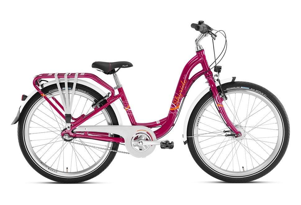 Puky Skyride 7 gear - 24" hjul - Pigecykel i pink / Berry