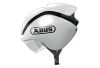 ABUS GameChanger TRI cykelhjelm i hvid / Shiny White