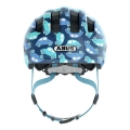 ABUS Smiley 3.0 LED cykelhjelm i blå / Blue Car Shiny