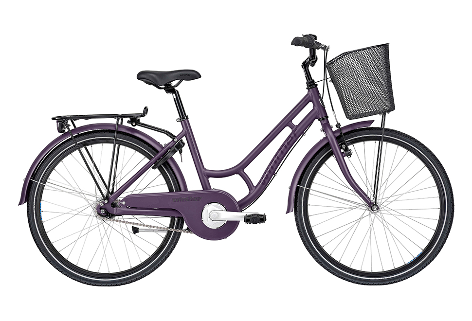 Winther Purple 250 Granny 7 gear - 24"hjul pigecykel lilla