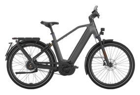 Gazelle Eclipse Speed trinløse gear - Speed Pedelec i anthracite grey