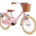 PUKY Youke Classic pigecykel 16" hjul 1 gear retro rose i pink