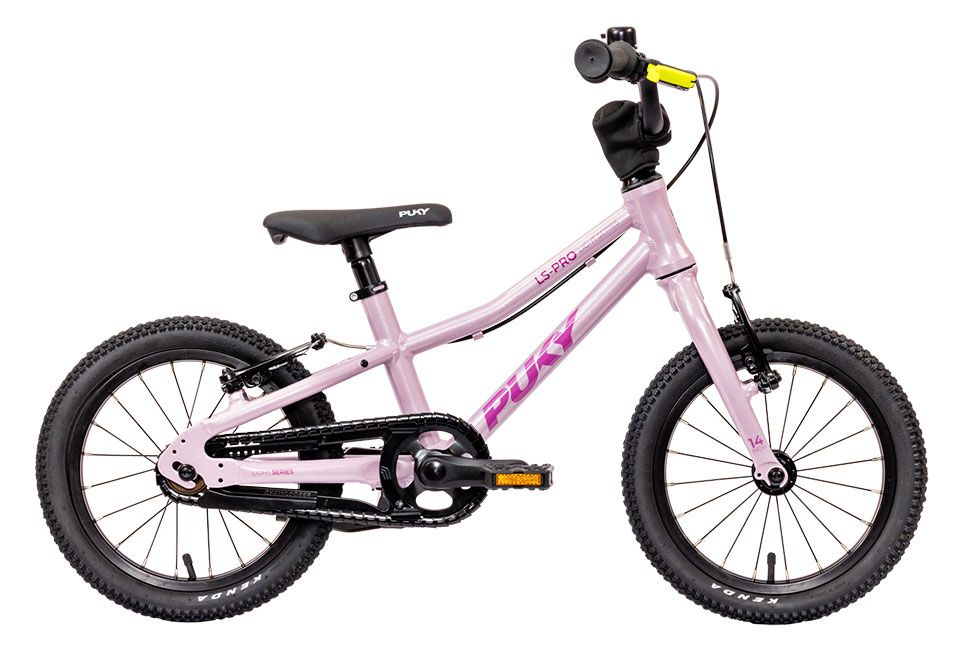 PUKY LS-PRO 1 gear - 14" hjul pigecykel i Pearl Pink