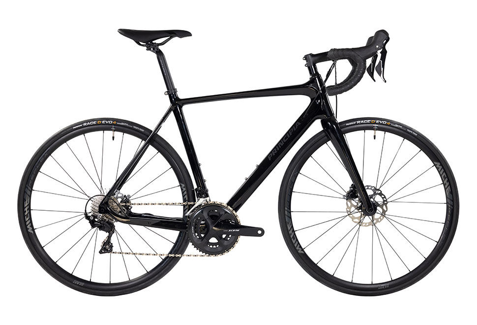 Principia Road Carbon 105 DI2 2x12sp hydr. disc blank sort m. sort
