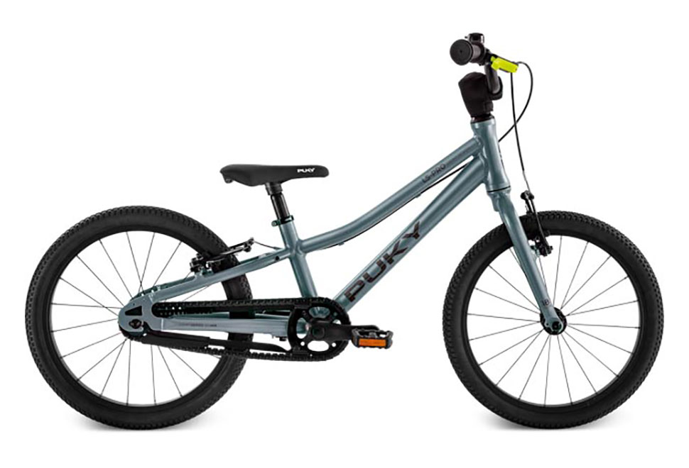 PUKY LS-PRO 1 gear - 18" hjul drengecykel i Ash blue blå