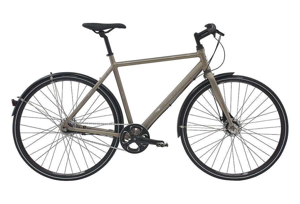 Centurion Ultimate Herrecykel 7g Shimano Nexus rullebremser mat sølv grå