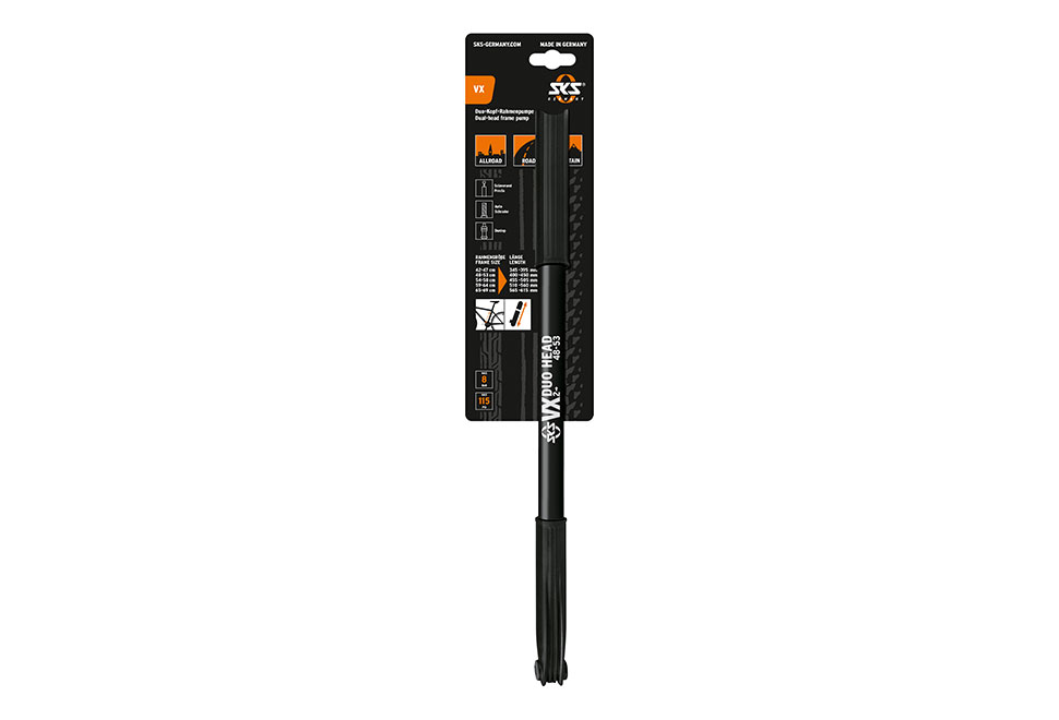 SKS VX 2 pumpe 400-450mm AV/FV/DV 8 bar/ 115 psi sort