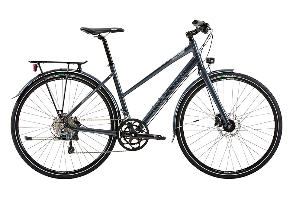 Nishiki City 601 Damecykel 20 gear Shimano Tiagra hydr. disc sort