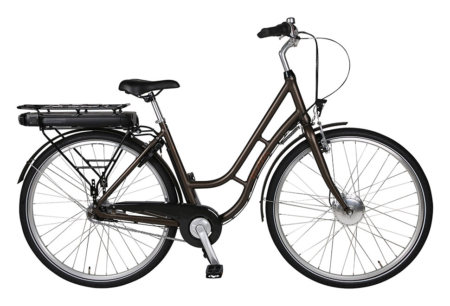 Winther G-Style E dame elcykel i matbrun e-bike