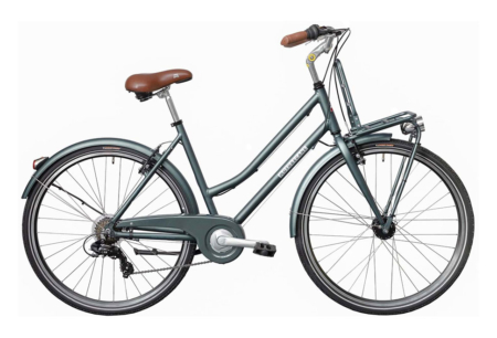 Motobecane Classic de Luxe Damecykel 26in Tourney 7 gear matblå
