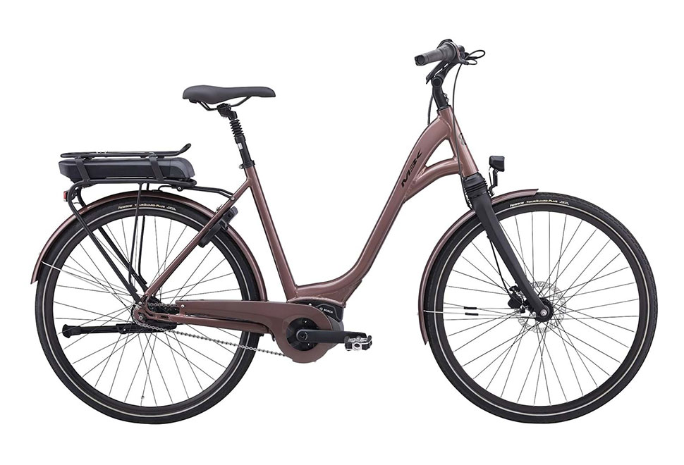 MBK Superbe 4 Damecykel 7 gear Shimano Nexus fodbremse blank rosa