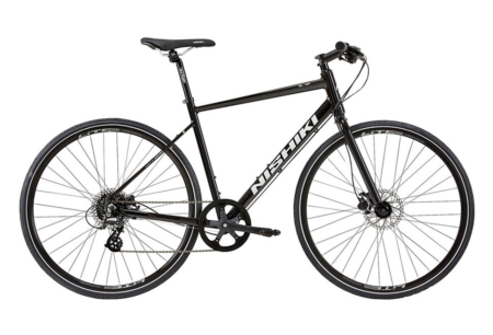 Nishiki SL AIR Herrecykel 8 gear Shimano Altus hydr. disc sort