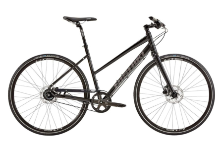 Nishiki Pro BLT damecykel med remtræk i sort