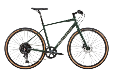 Nishiki Rush 12 gear gravel herrecykel grøn