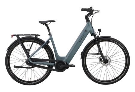 E-FLY Vela 7 gear dame elcykel i Storm Green / grøn e-bike