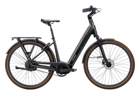 E-FLY Rhea trinløse gear dame elcykel i sort e-bike