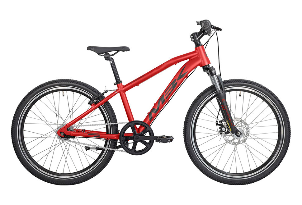 MBK Mud DNA 26in 7 gear drengecykel MTB fodbremse mat rød