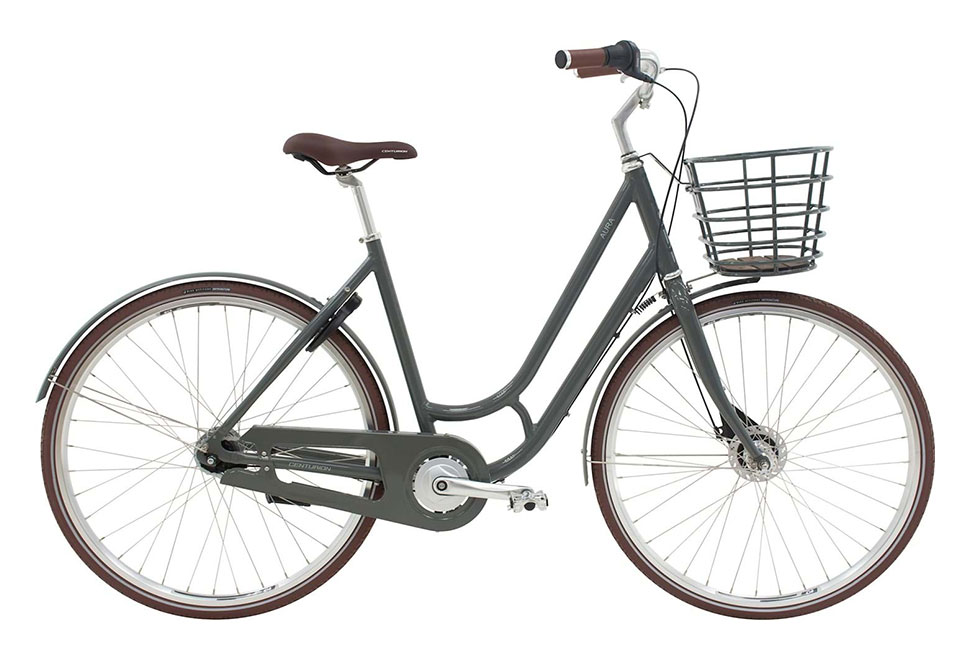 Centurion Aura Damecykel 7 gear fodbremse i farven blank grå