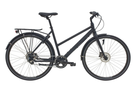 Centurion Invincible Damecykel 7 gear Shimano Nexus hydrauliske skivebremser i farven mat sort