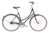 Raleigh Kent Damecykel 7 gear fodbremse i farven blank sort