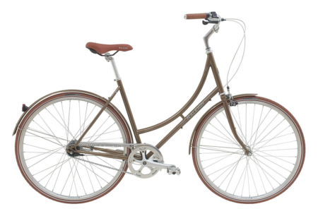 Raleigh Kent Damecykel 7 gear fodbremse i farven blank kobber