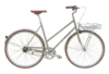 Raleigh Yate Cargo Damecykel 7 gear fodbremse i farven blank lys grå