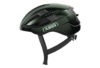 ABUS WingBack cykelhjelm i farven Moss green – minimalistisk og sporty hjelm med slankt vingedesign, dybe ventilationskanaler og aerodynamisk afrivningskant.