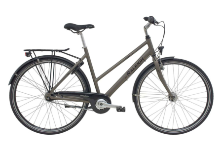 Raleigh Sprite Alu Damecykel 7 gear fodbremse i farven mat mørk grå