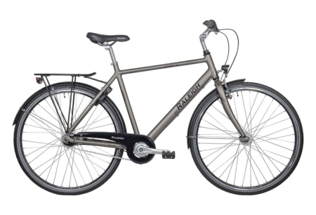 Raleigh Sprite Alu Herrecykel 7 gear fodbremse i farven mat mørk grå