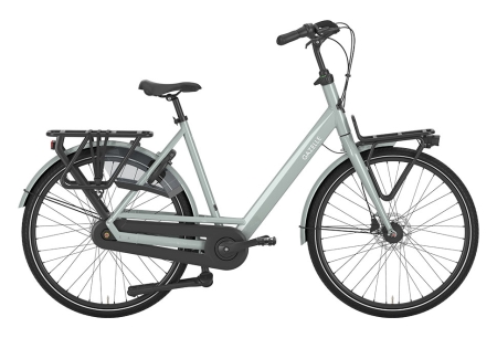 Gazelle Bloom 7 gear damecykel i light olive - grøn