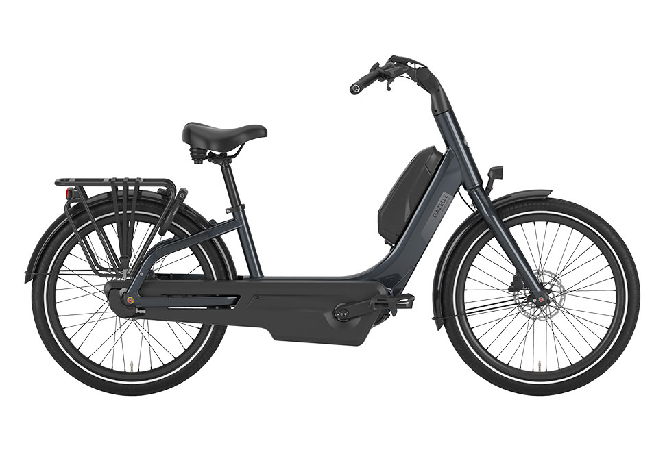 Gazelle Easyflow C8 HMS 8 gear e-bike elcykel anthracite grey
