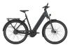 Gazelle Ultimate C380 trinløse gear e-bike damecykel i farven teal grey / grå