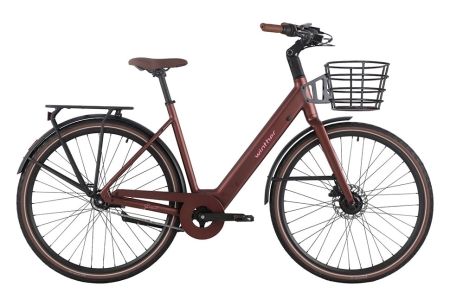 Winther Spirit 7 gear dame elcykel i bordeaux