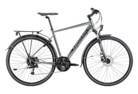 Nishiki XC Five Herrecykel 24g hydr. disc lavagrå